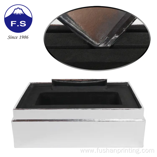 Luxury sliver paper cosmetic product packaging